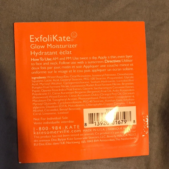 Chanel Blue Serum and Kate Somerville Exfolikate - Picture 3 of 6